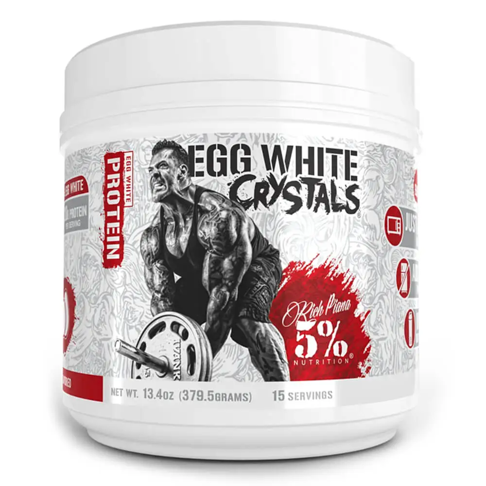 5% Nutrition Egg White Crystals Protein: Maximize Your Gains