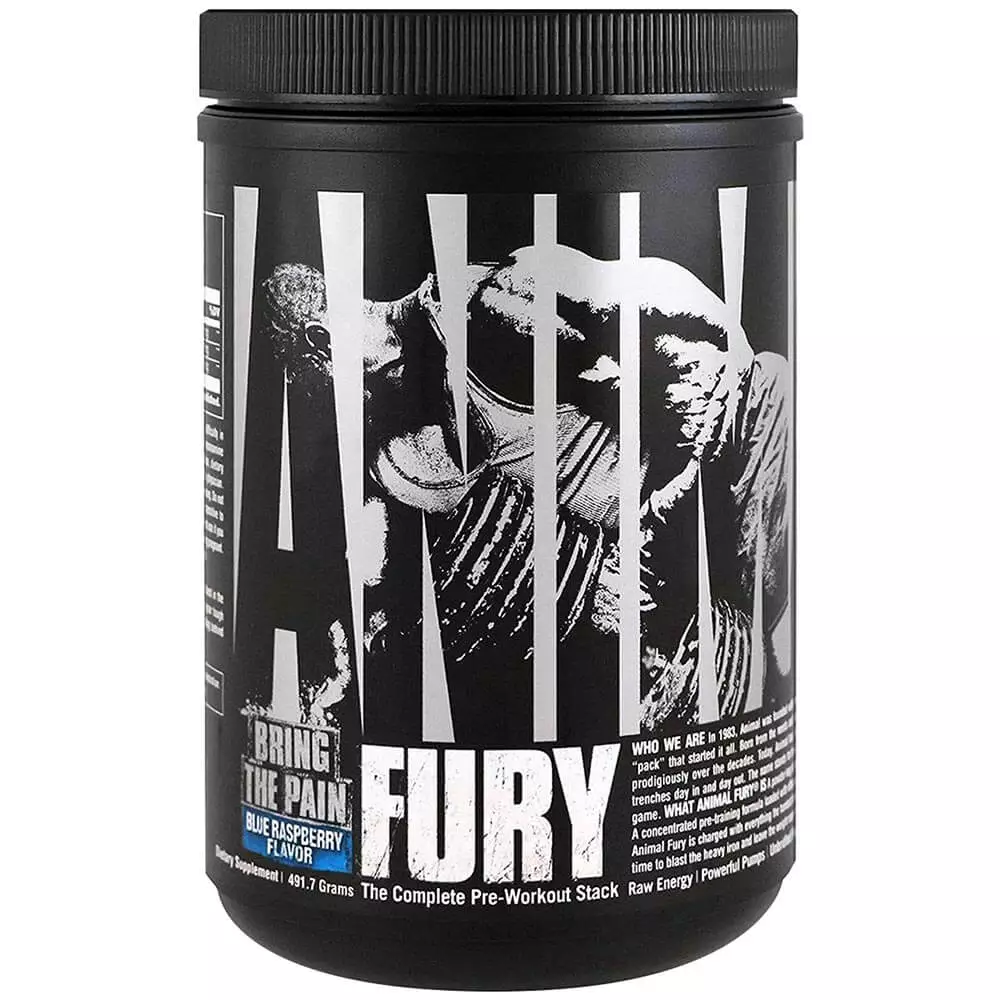 Animal Fury Pre-Workout Stack 30 Servings