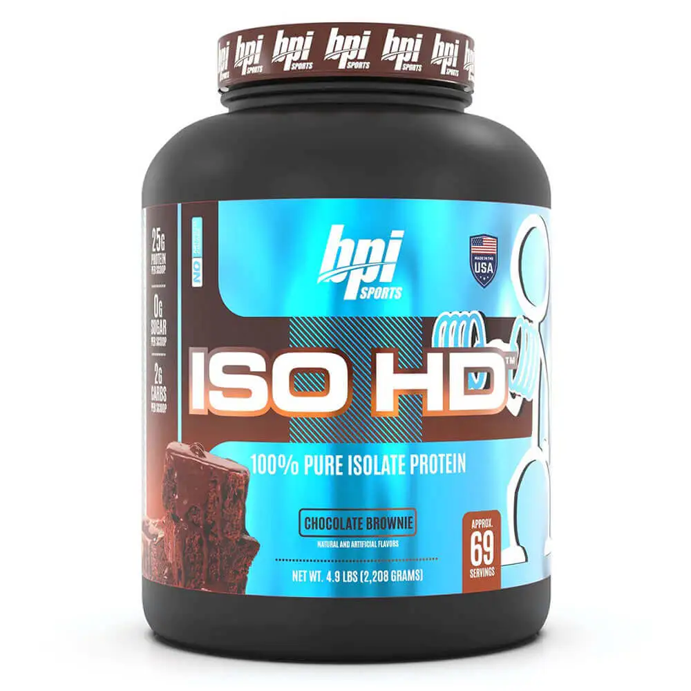 BPI Sport ISO HD Protein Powder