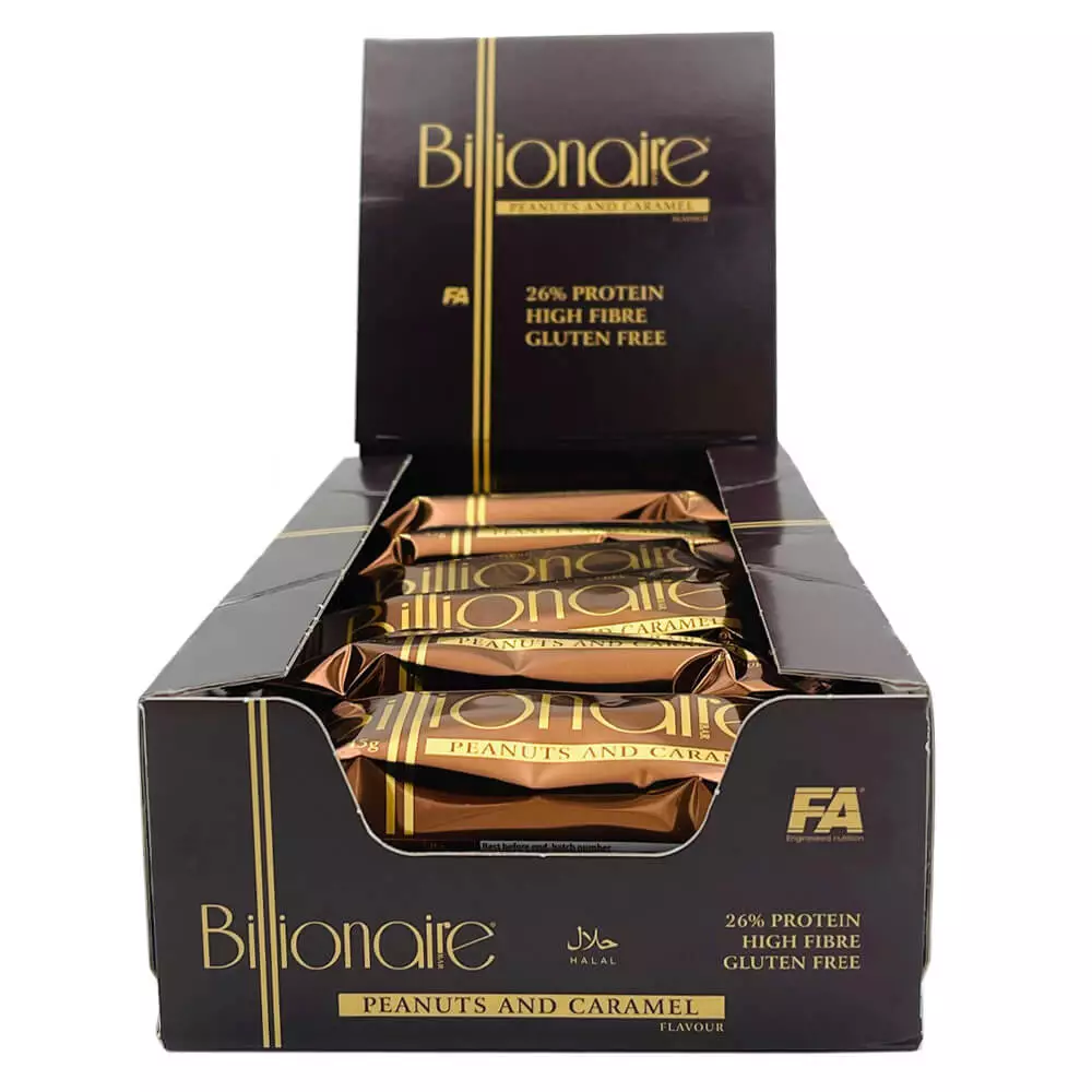 FA Billionaire Protein Bar 45g Pack of 18