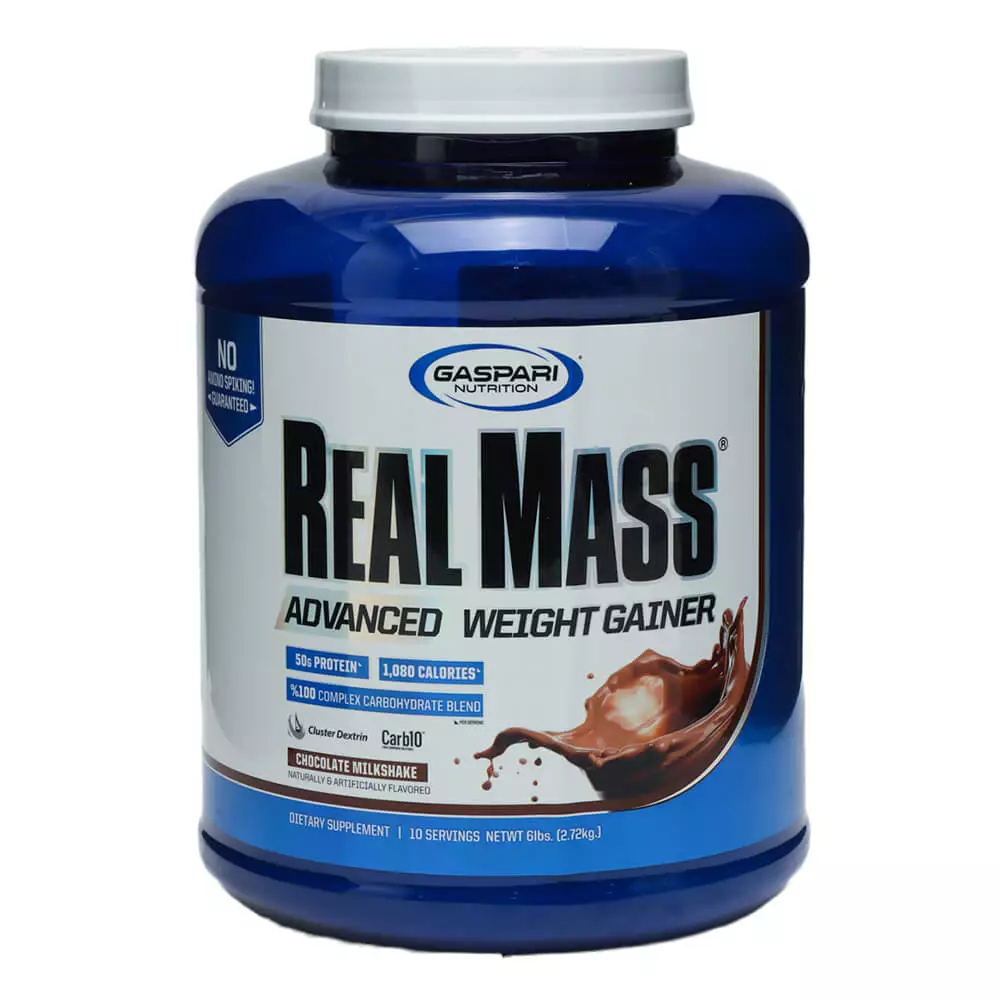 Gaspari Nutrition Real Mass - Chocolate Milkshake - 2.72 kg