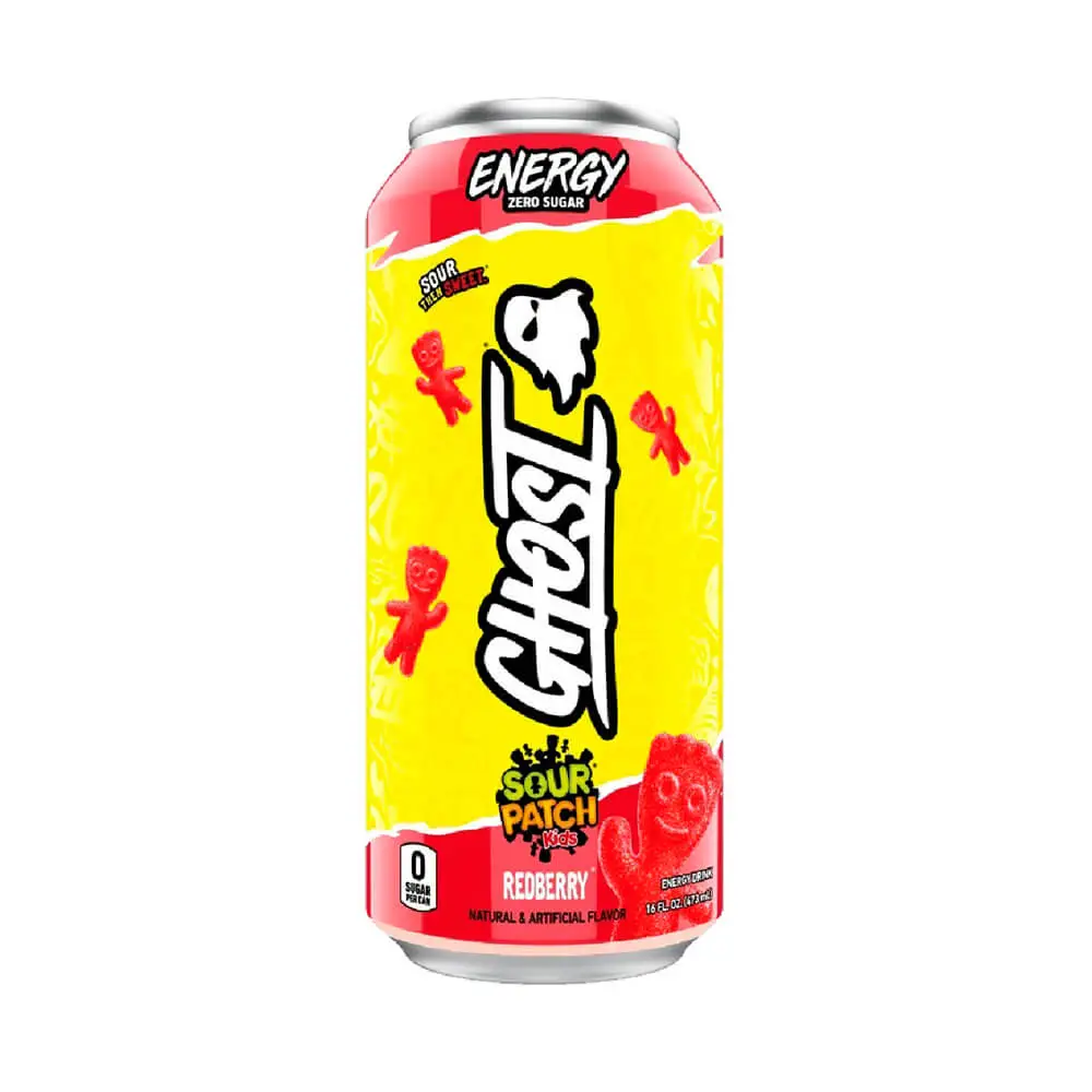Ghost Energy Zero Sugar Sour Patch Kids Drink