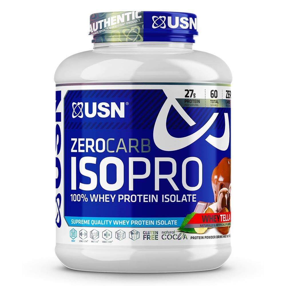 USN Zero Carb ISOPRO: Pure Whey Protein Isolate for Lean Muscle and Fat Loss