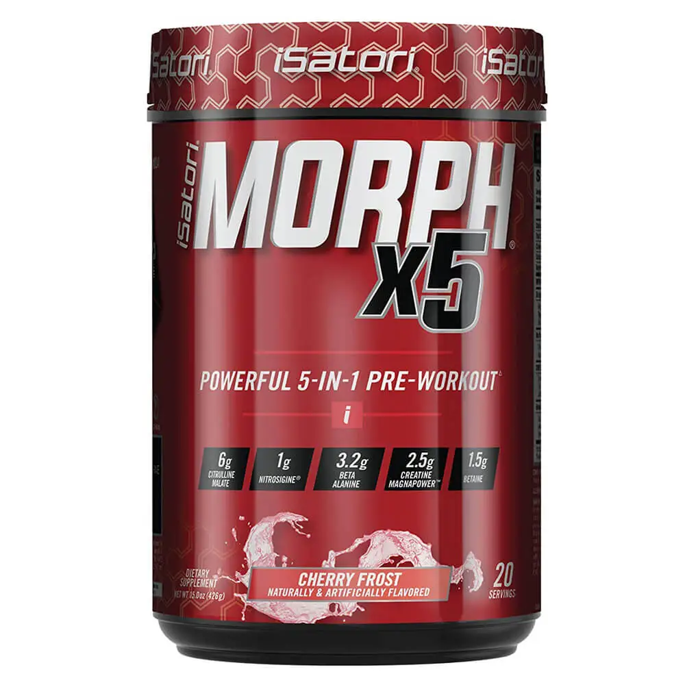 Isatori Morph X5 Powerful Pre-Workout 426g