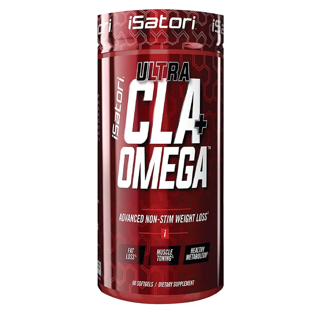 Isatori Ultra CLA + Omega Non-Stim Weight Loss Softgels