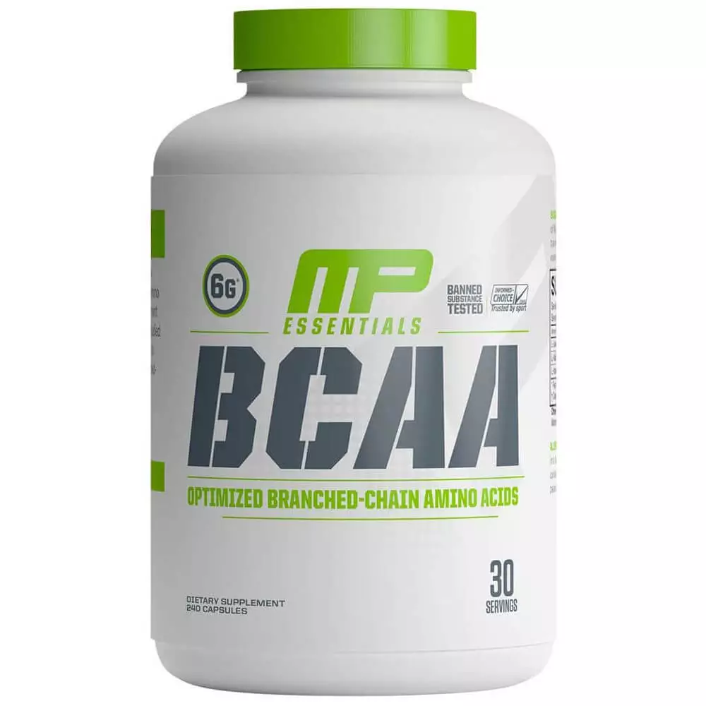 MusclePharm BCAA 240 Capsules – Essential Amino Acids for Recovery and Performance