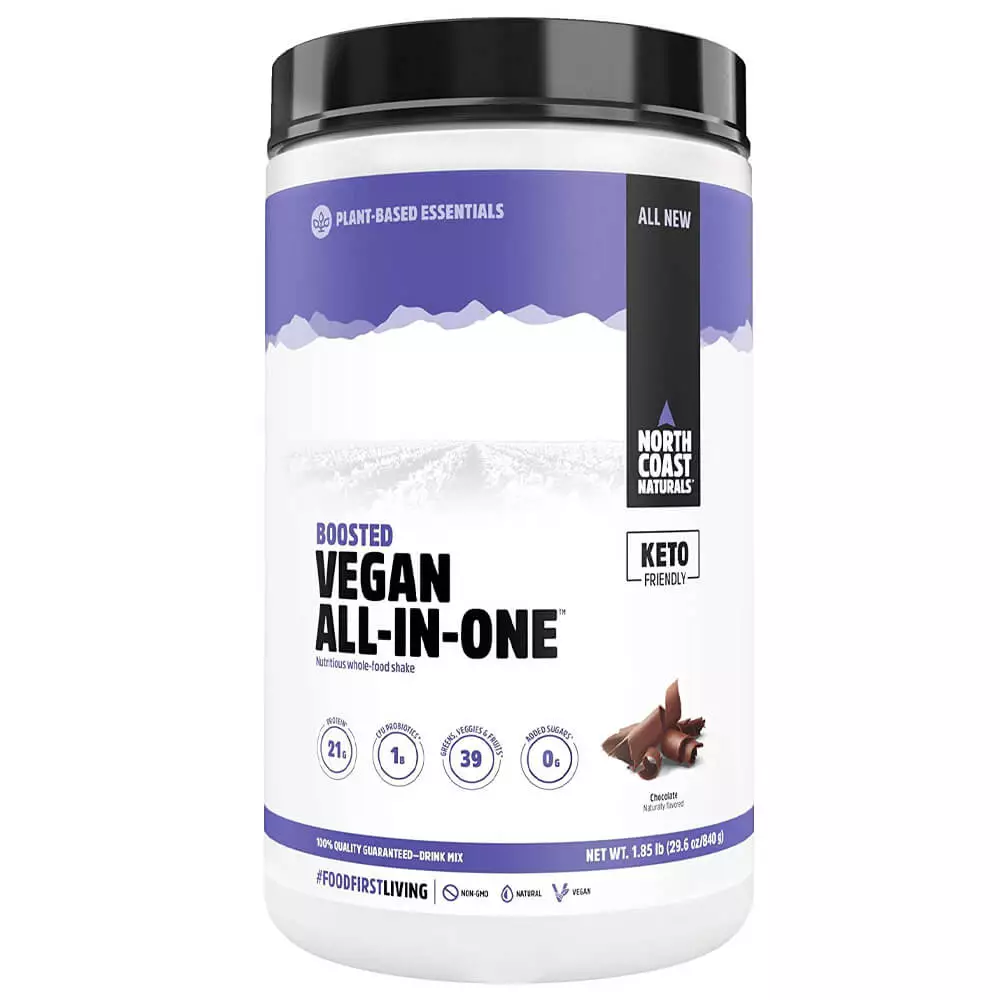 Boosted Vegan All In One Protein Chocolate 840g