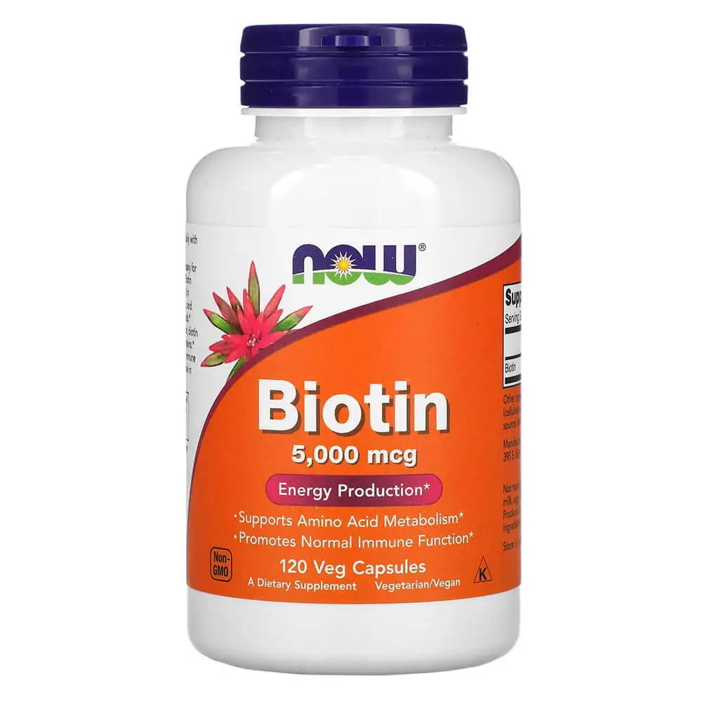 Now Biotin Extra Strength Capsules