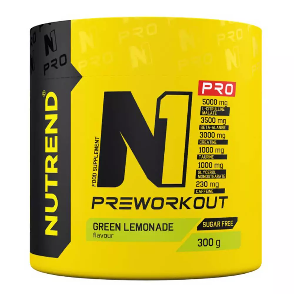 Nutrend N1 Pro Pre-Workout 300g: Elevate Your Performance