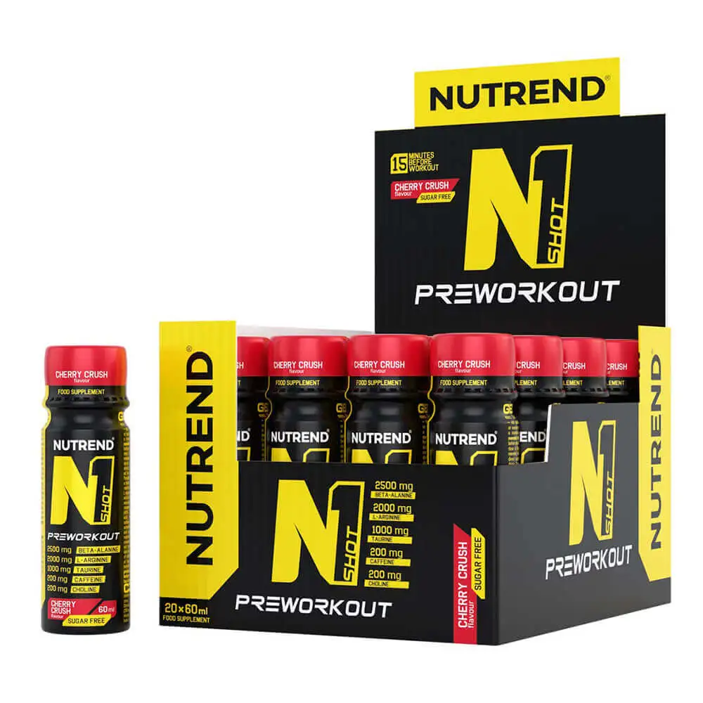 Nutrend N1 shot pre workout 60ml