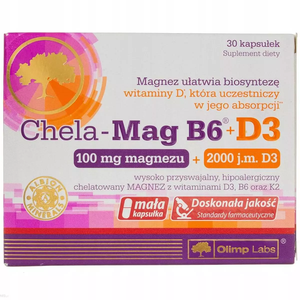 Olimp Chela-Mag B6+D3 Capsules