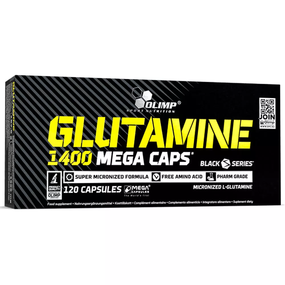 Olimp Glutamine 1400 Mega Caps 120 Capsules