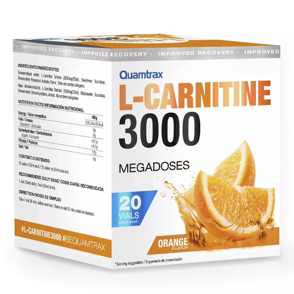 Quamtrax L-Carnitine 300 Shots 25ml