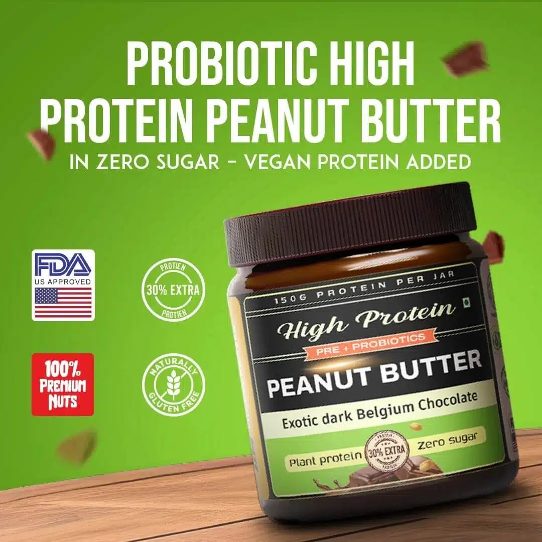 TFH High Protein Pre+Probiotic Peanut Butter Plant Protein Exotic Dark Chocolate 510g