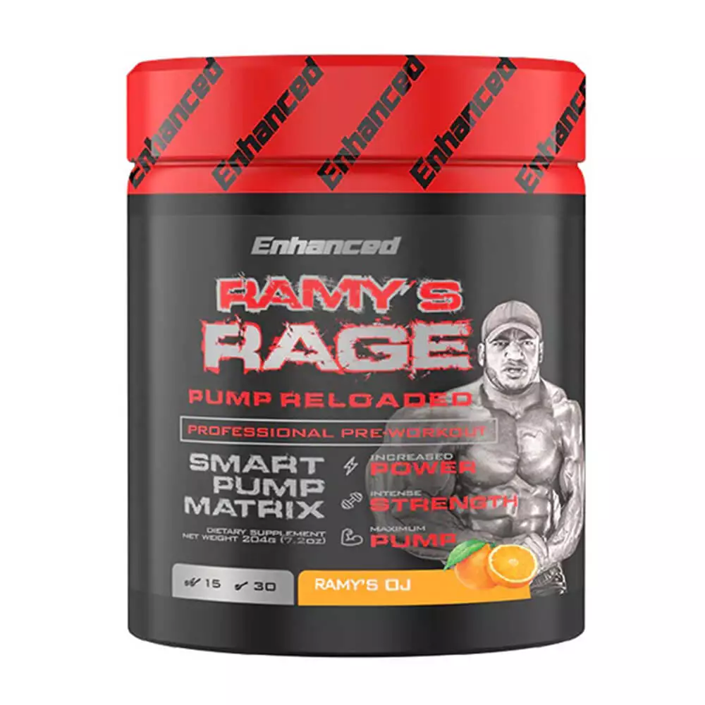 Enhanced Ramy’s Rage Pump Reloaded 30 Servings 202g