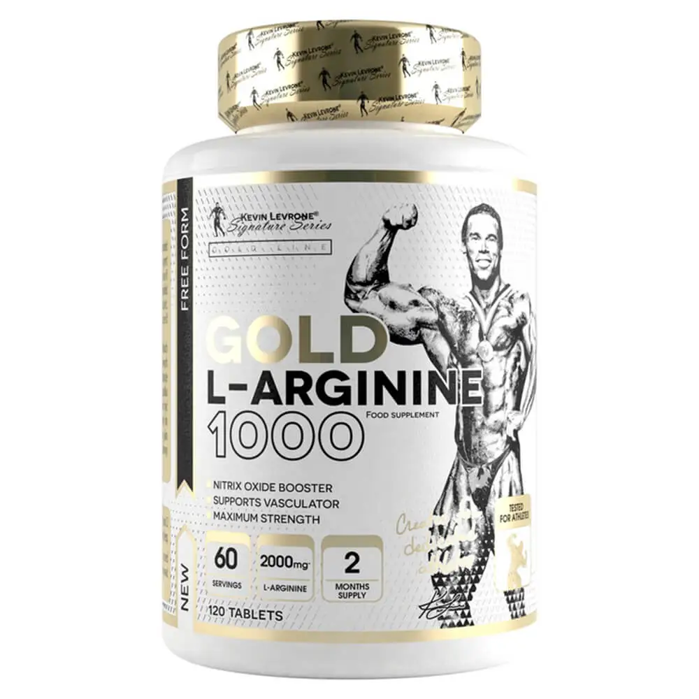 Kevin Levrone Gold L-Arginine 1000 120 Tablets 60 Serving