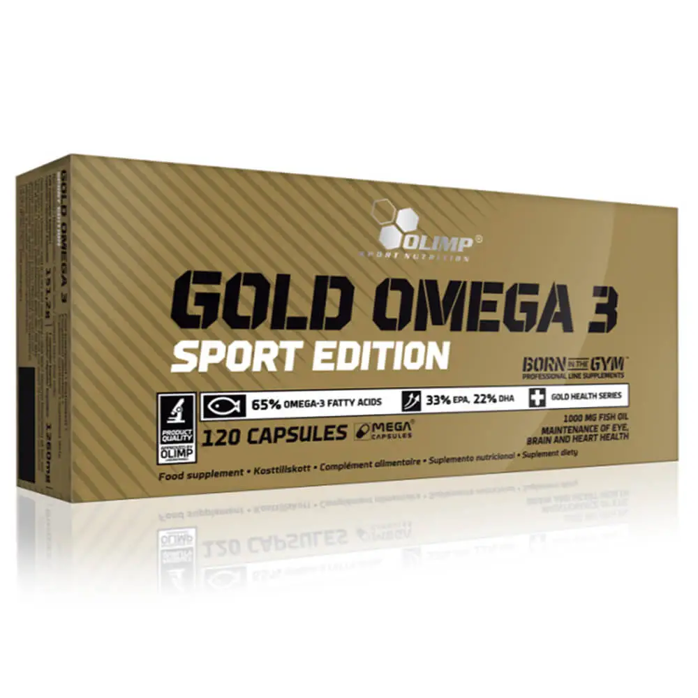 Olimp Gold Omega 3 Sport Edition 120 Capsules