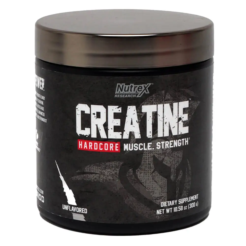 Nutex Research Creatine Hardcore Muscle Strength 60 Servings 300g