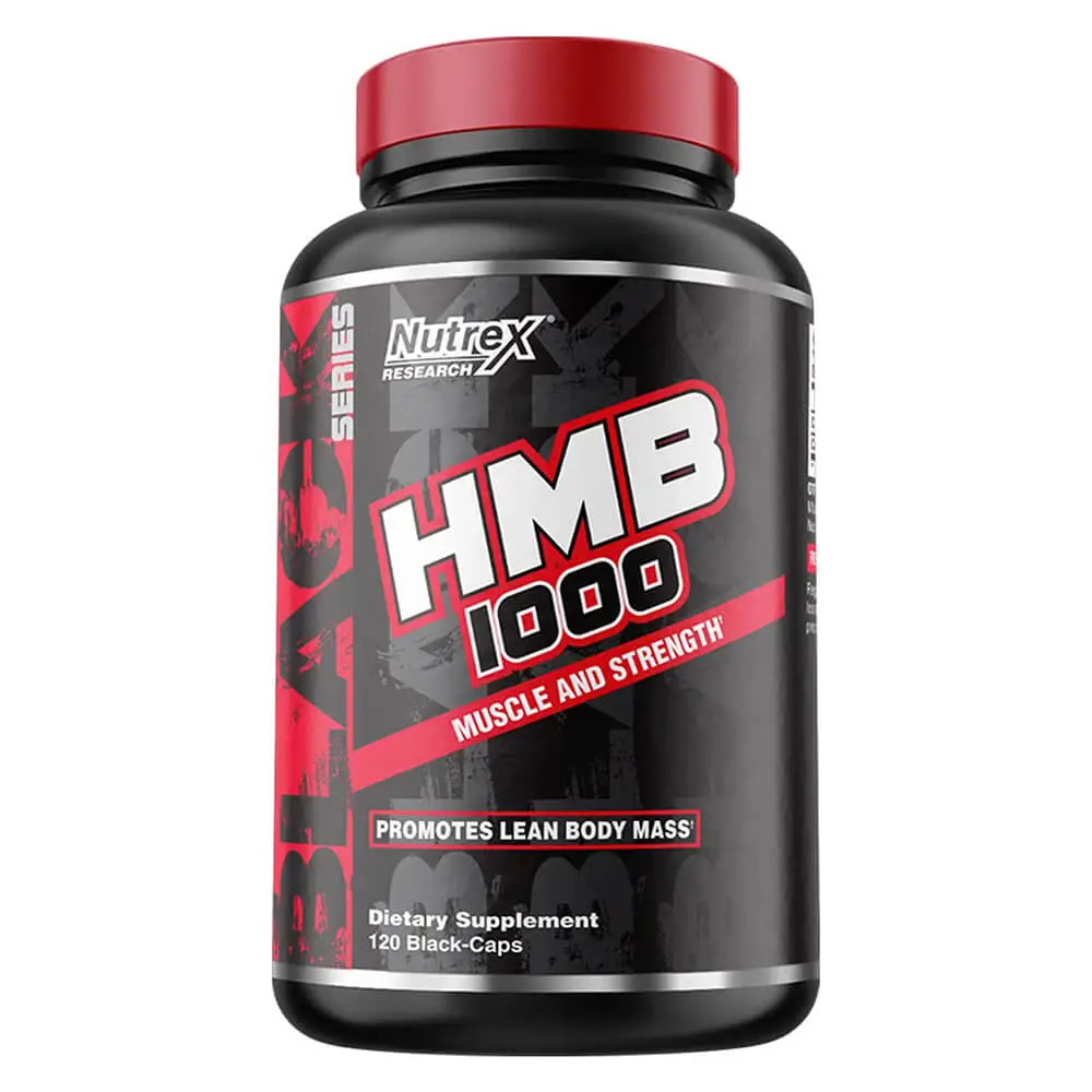 Nutrex Research HMB 1000 – Muscle Preservation, Strength, and Recovery Support for Enhanced Performance