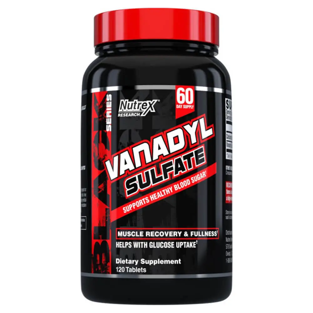 Nutrex Research Vanadyl Sulfate 120 Tables