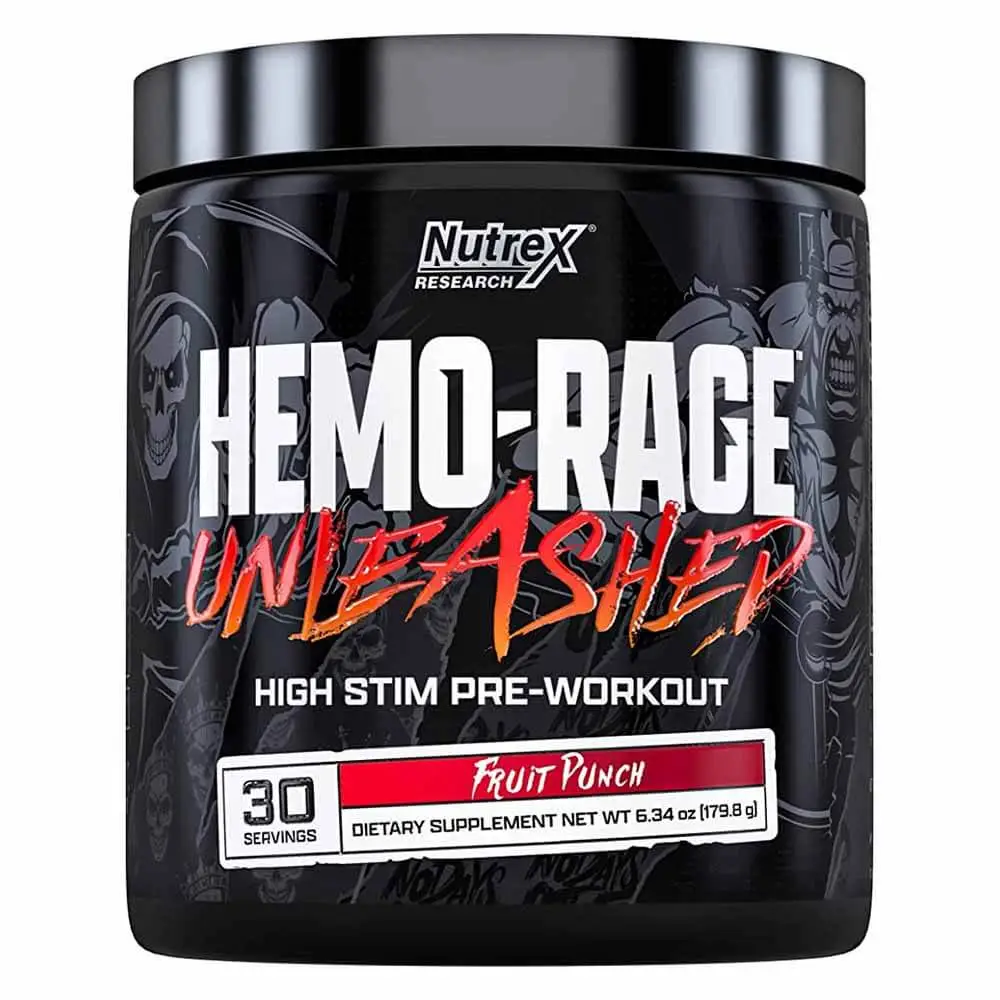 Nutrex Research, Hemo-rage Unleashed 30 Servings