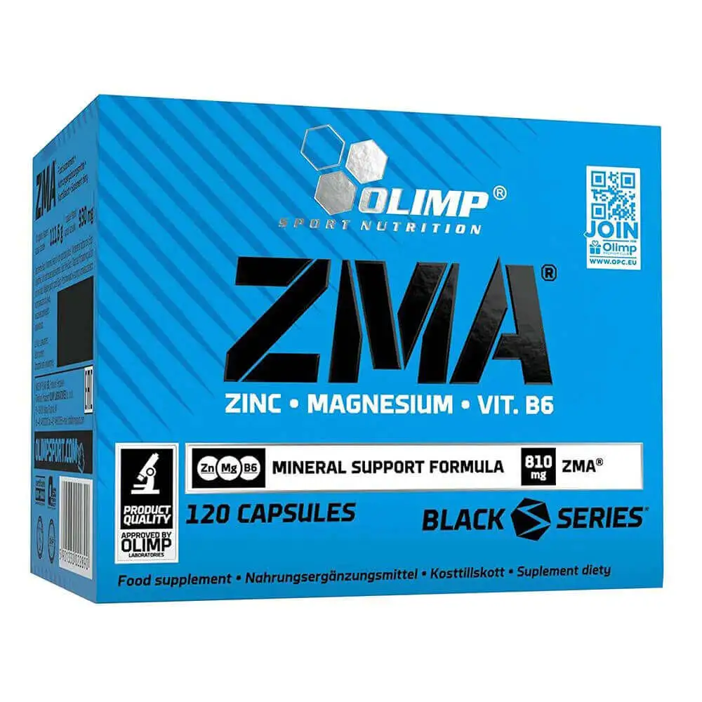 Boost Your Health with Olimp ZMA: Zinc, Magnesium, and Vitamin B6