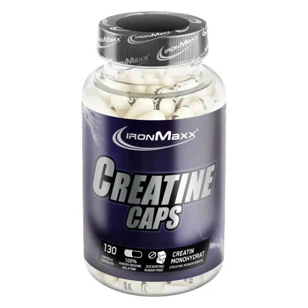 IronMax Creatine Caps – 130 Capsules for Maximum Strength & Endurance
