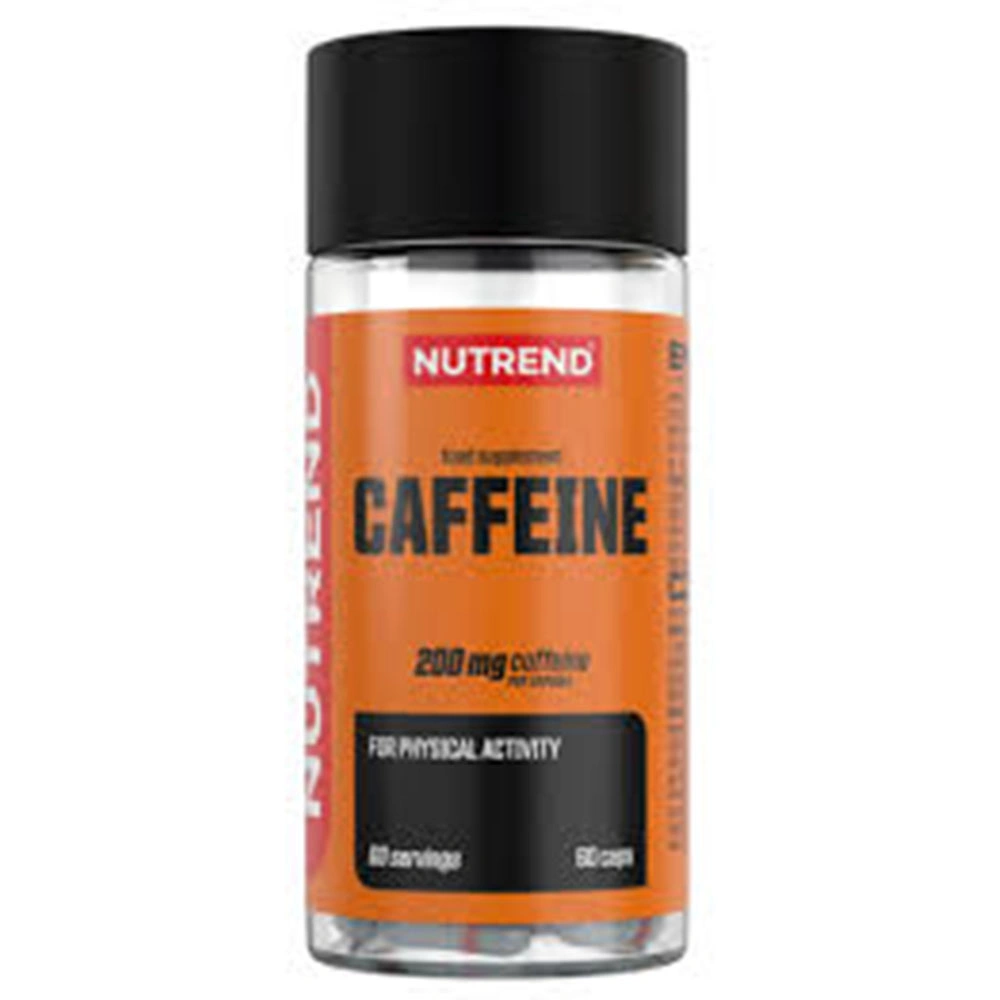 Nutrend Caffeine – High-Potency Caffeine Capsules for Energy, Focus & Performance | 200mg Pure Caffeine | Pre-Workout & Daily Energy Support