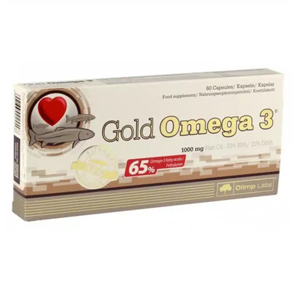 Olimp Labs Gold Omega 3 – High-Potency Fish Oil for Heart, Brain & Joint Health