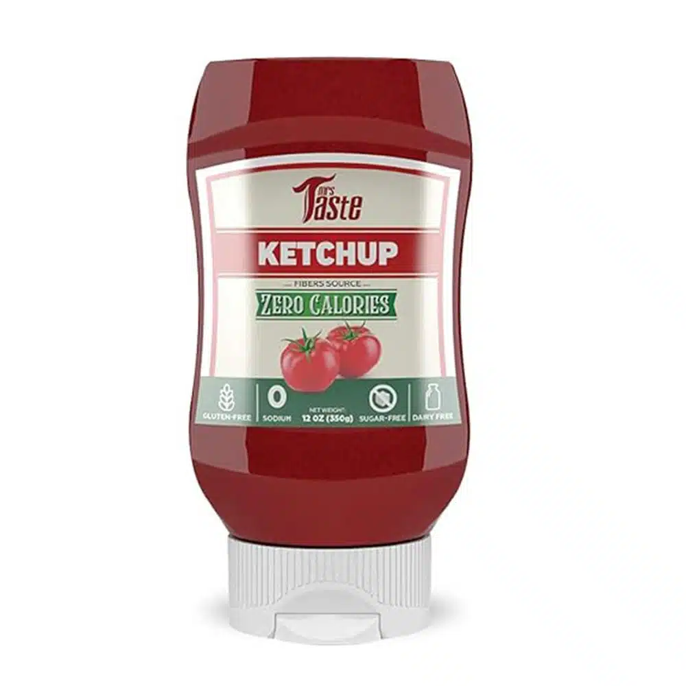 Taste Ketchup Zero Calories – Healthy Low-Calorie Tomato Sauce | Sugar-Free | Ideal for Diet & Fitness